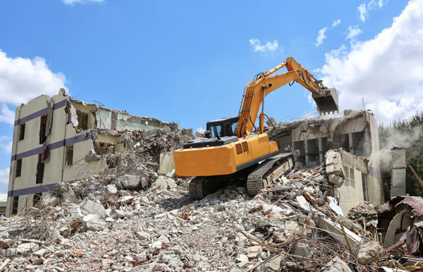 Interior Demolition of Contaminated Buildings